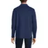 Men's Knit Long Sleeve Shirt Jacket, Back