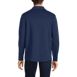 Men's Knit Long Sleeve Shirt Jacket, Back