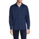 Men's Knit Long Sleeve Shirt Jacket, Front