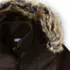 Men's Hooded Half Zip Faux Fur Sherpa Fleece Pullover, alternative image