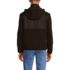 Men's Hooded Half Zip Faux Fur Sherpa Fleece Pullover, alternative image