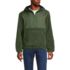 Men's Hooded Half Zip Sherpa Fleece Pullover, Front
