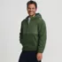 Men's Hooded Half Zip Sherpa Fleece Pullover, Front