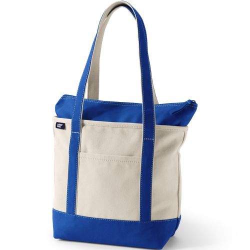 LANDS’END canvas tote bag size M Trendy Lands' End Canvas Tote Bags from $15.99 | Can Be