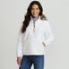 Women's Hooded Half Zip Faux Fur Sherpa Fleece Pullover, Front