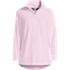 Women's Plus Size Anyweather Quarter Zip Fleece Tunic Pullover, Front