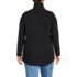 Women's Plus Size Anyweather Quarter Zip Fleece Tunic Pullover, Back