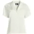Women's Satin Short Sleeve Shirt, Front