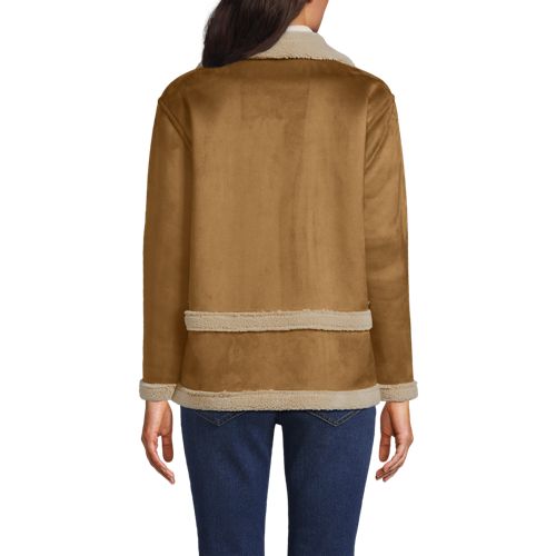 Women's Faux Shearling Jacket - image 5