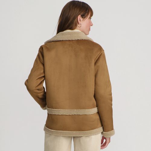 Women's Faux Shearling Jacket - image 2