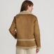 Women's Faux Shearling Jacket, Back