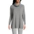 Women's Long Sleeve Cozy Knit Cowl Neck Tunic, Front