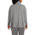 Women's Plus Size Long Sleeve Cozy Knit Cowl Neck Tunic, Back
