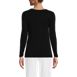 Women's Long Sleeve Lightweight Tie Front Top, Back