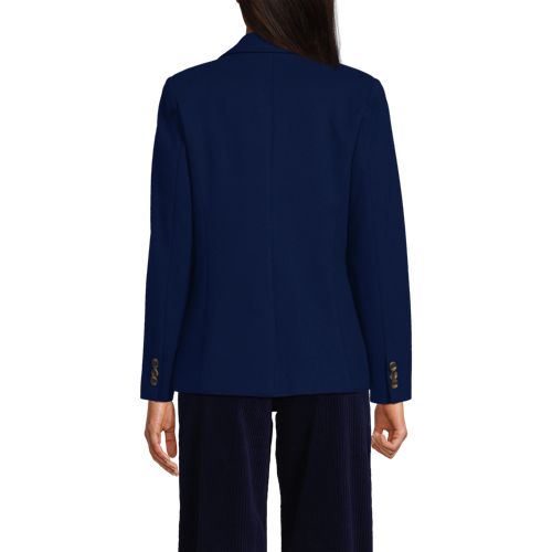 Women's Brushed Ponte Traditional Blazer - image 2