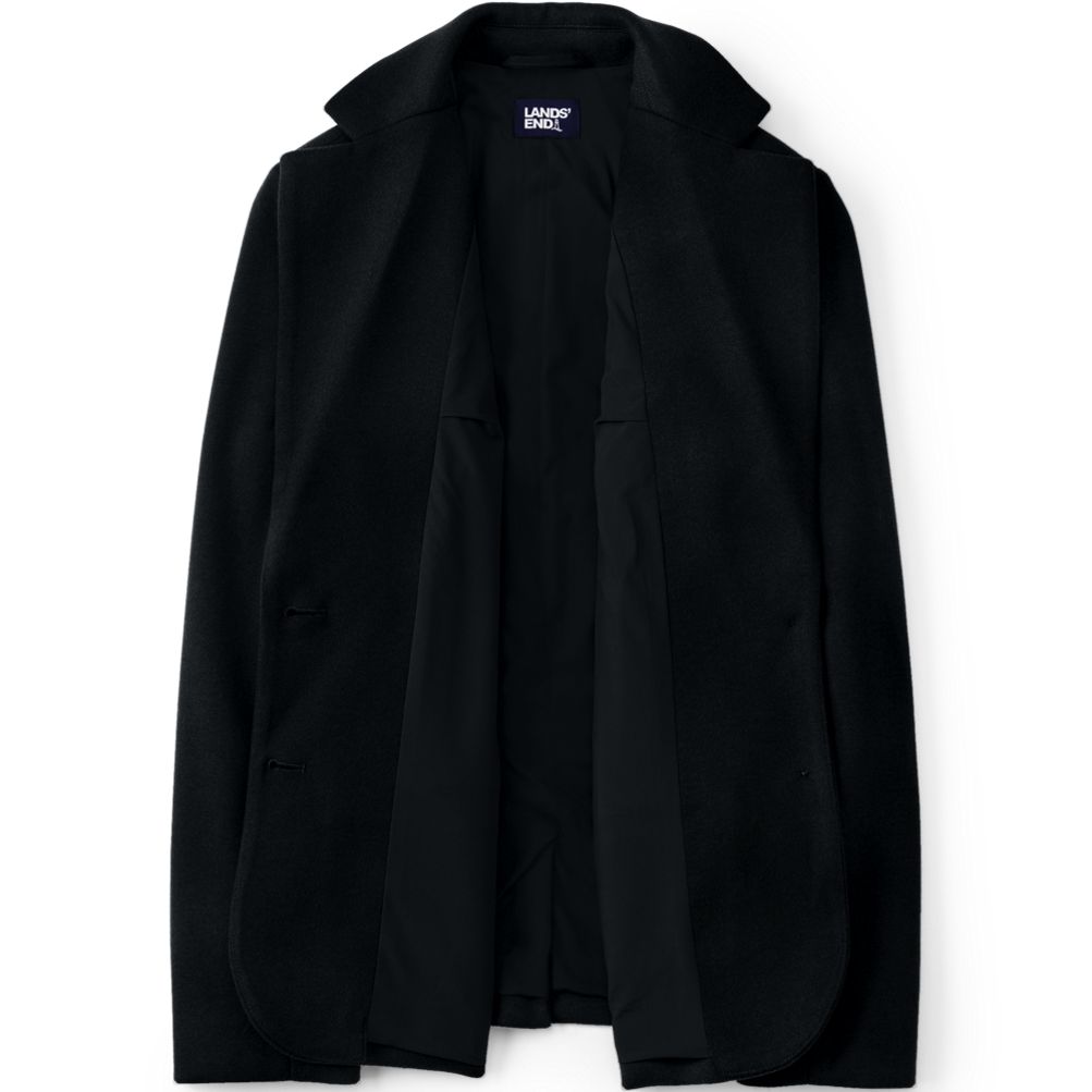 Women's Brushed Ponte Traditional Blazer | Lands' End