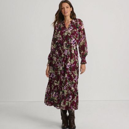 Women's Chiffon Midi Dress - image 2