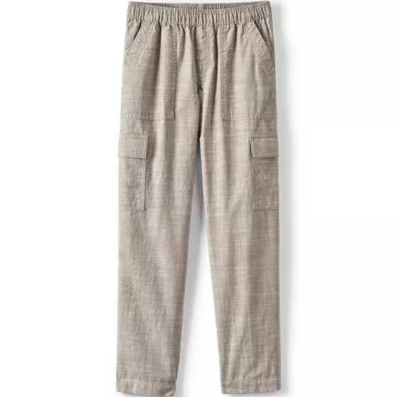 Girls Woven Pull On Utility Cargo Pants - primary