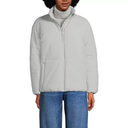 Women's Insulated Wide Channel Commuter Jacket, Front