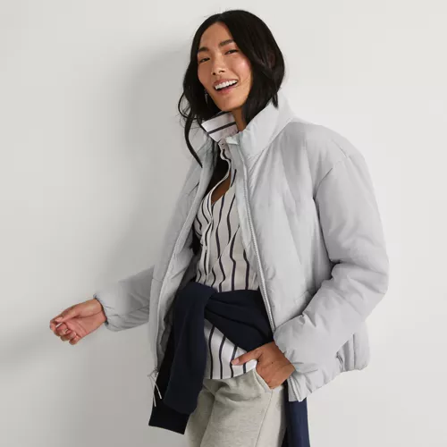 Women's Insulated Wide Channel Commuter Jacket, alternative image