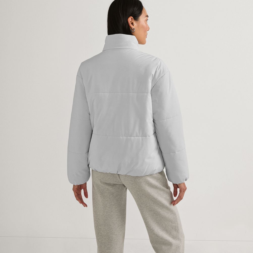 Women's Insulated Wide Channel Commuter Jacket | Lands' End