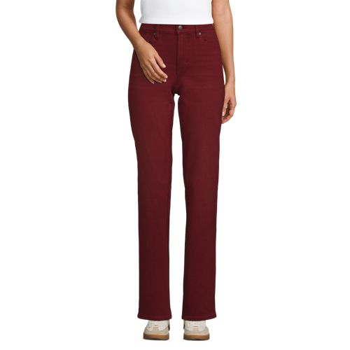 Women's High Rise Straight Leg Jeans - image 5