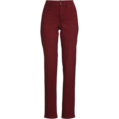 Women's High Rise Straight Leg Jeans - image 4
