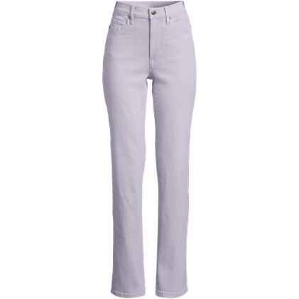 Women's High Rise Straight Leg Jeans - primary