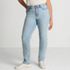 Women's High Rise Straight Leg Jeans, Front