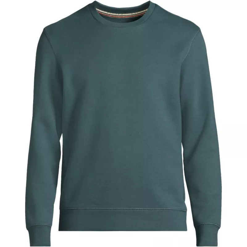 Men's Big and Tall Long Sleeve Serious Sweats Crew Sweatshirt, Front