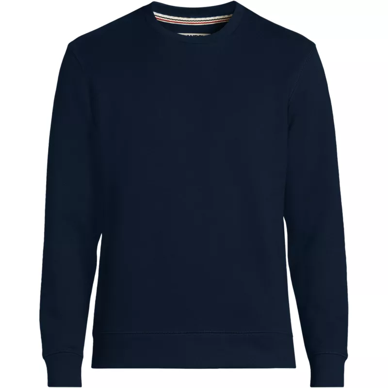 Men's Big Long Sleeve Serious Sweats Crew Sweatshirt, Front