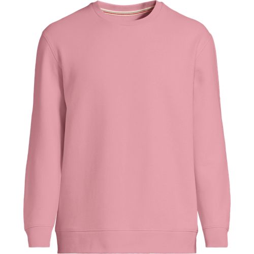 Serious Sweats Sweatshirt, Men, size: M, regular, Red, Cotton-blend/Poly-blend, by Lands' End
