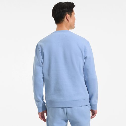  Lands' End Rundhals-sweatshirt Serious Sweats, Herren, Größe:44-46 Regular, Blau, Baumwoll-mischung/polyester-mischung, By Lands' End 