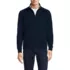 Men's Long Sleeve Serious Sweats Mock Full Zip, Front