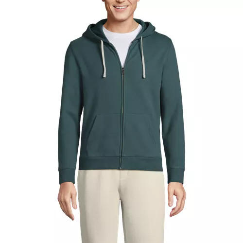 Men's Long Sleeve Serious Sweats Full Zip Hoodie, Front
