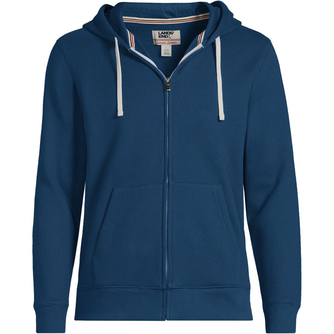 Men's Long Sleeve Serious Sweats Full Zip Hoodie