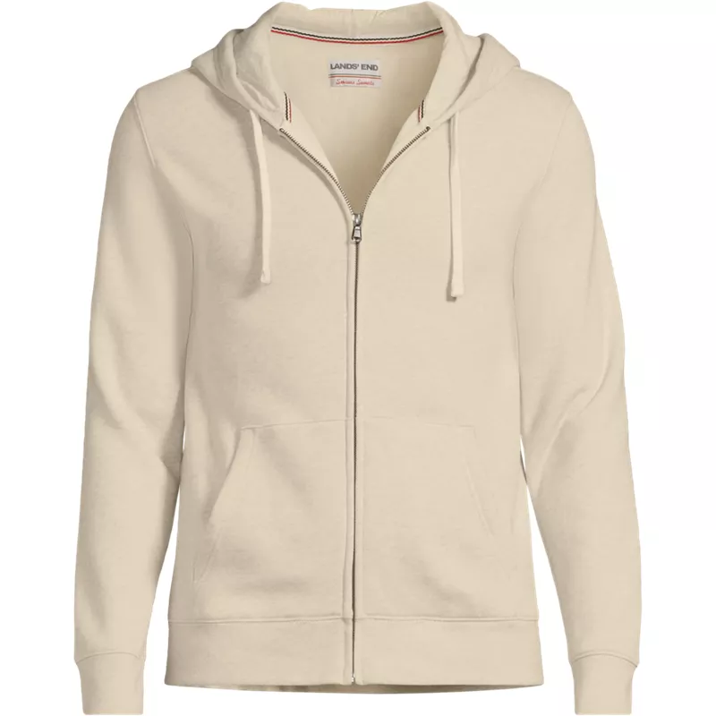 Men's Tall Long Sleeve Serious Sweats Full Zip Hoodie, Front
