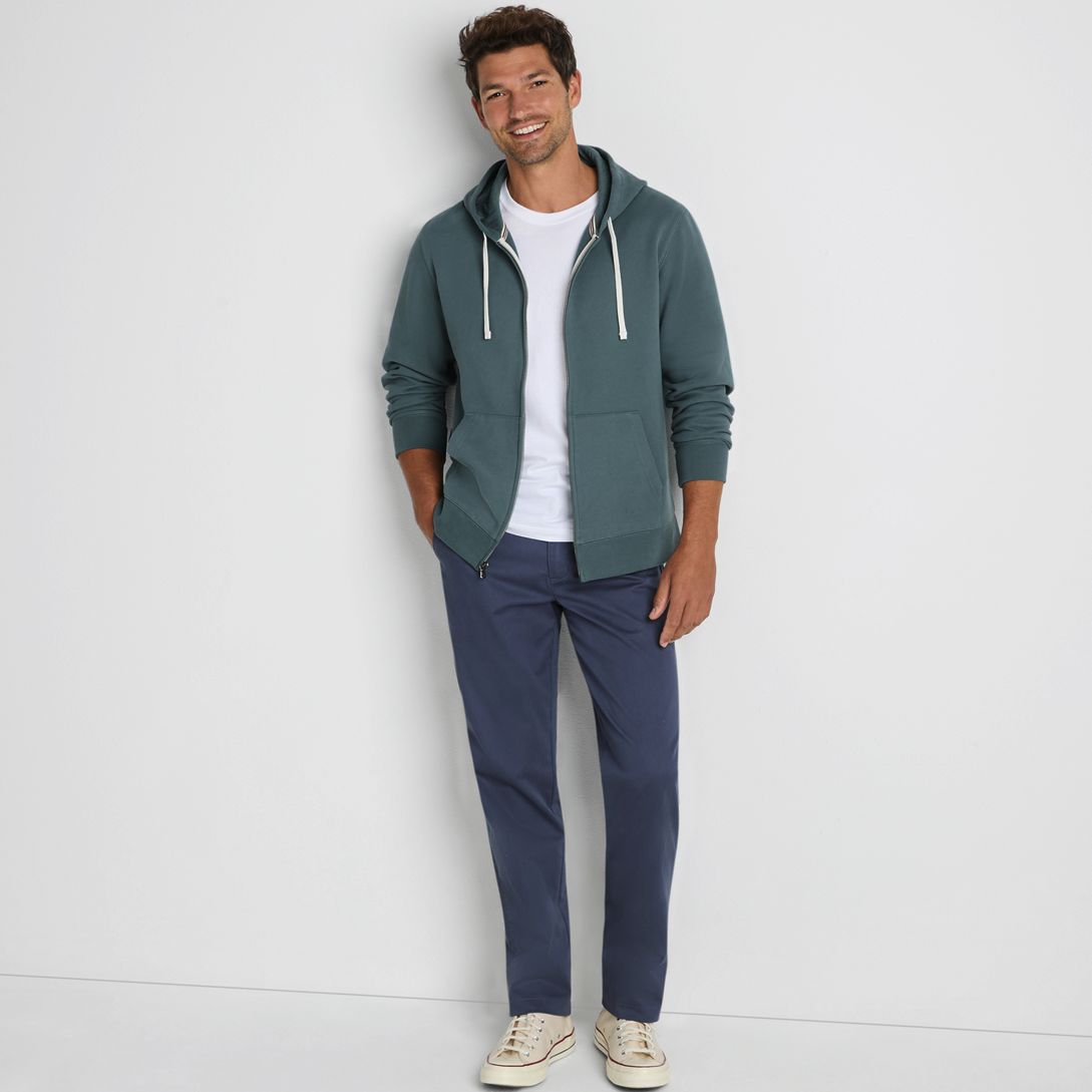 Men's Long Sleeve Serious Sweats Full Zip Hoodie