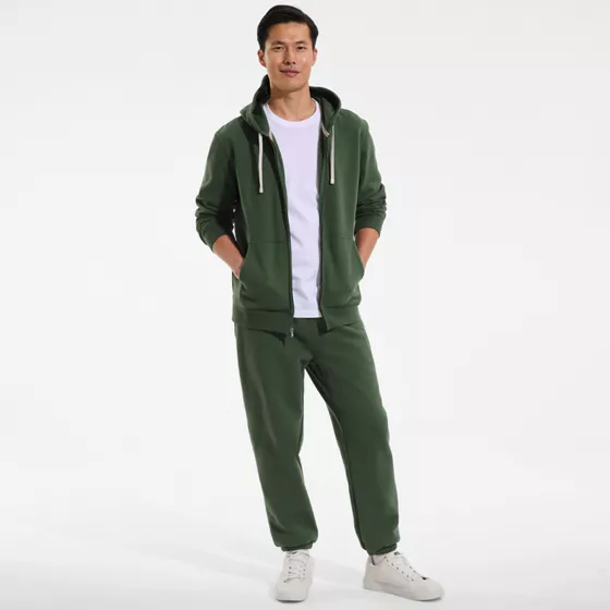 Men's Tall Long Sleeve Serious Sweats Full Zip Hoodie - primary