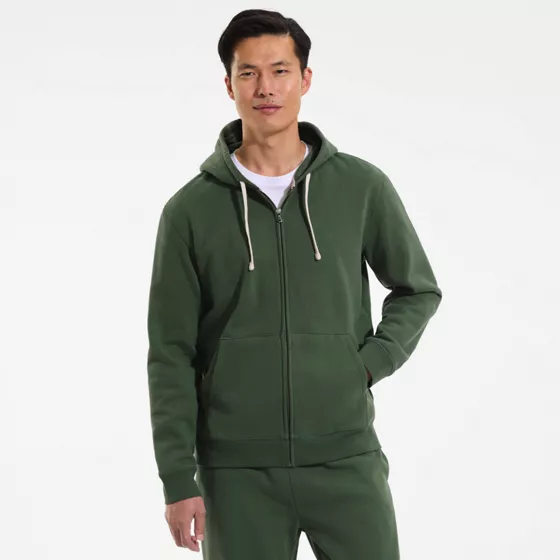 Men's Long Sleeve Serious Sweats Full Zip Hoodie - primary