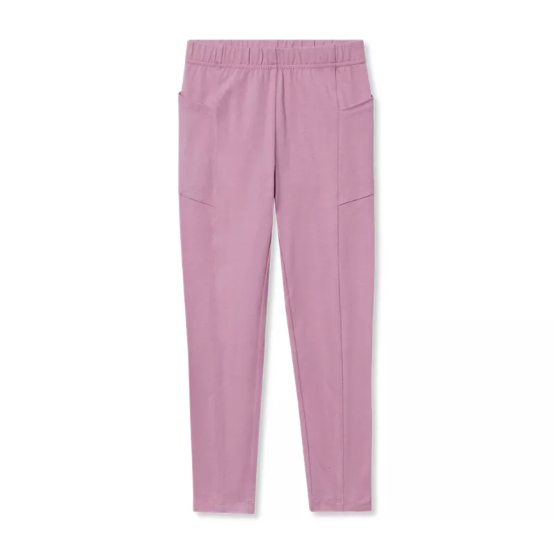 Girls Tough Cotton Legging with Pocket, alternative image