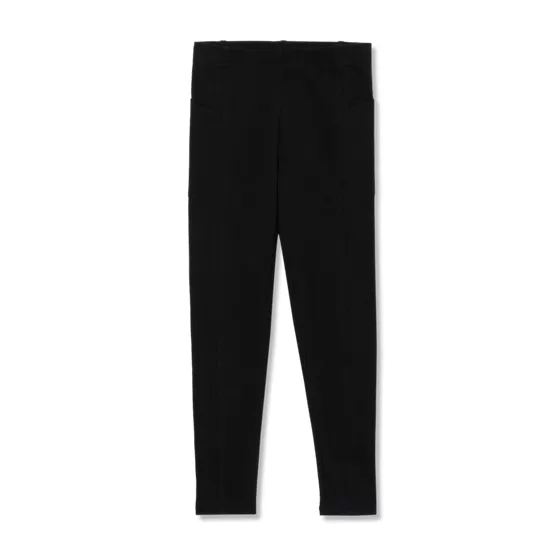 Girls Tough Cotton Legging with Pocket - primary