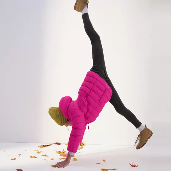 Girls Tough Cotton Legging with Pocket - primary