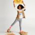 Girls Tough Cotton Legging with Pocket, alternative image