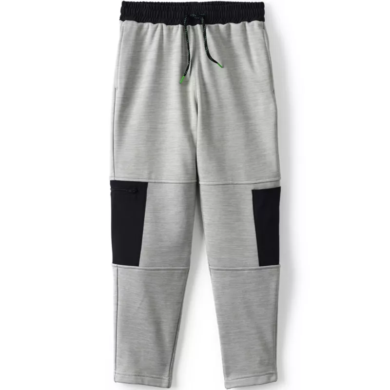 Boys Basic Iron Knee Fleece Jogger, Front