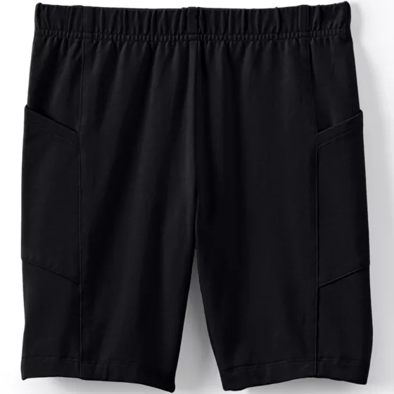 Girls Tough Cotton Bike Short with Pockets - primary