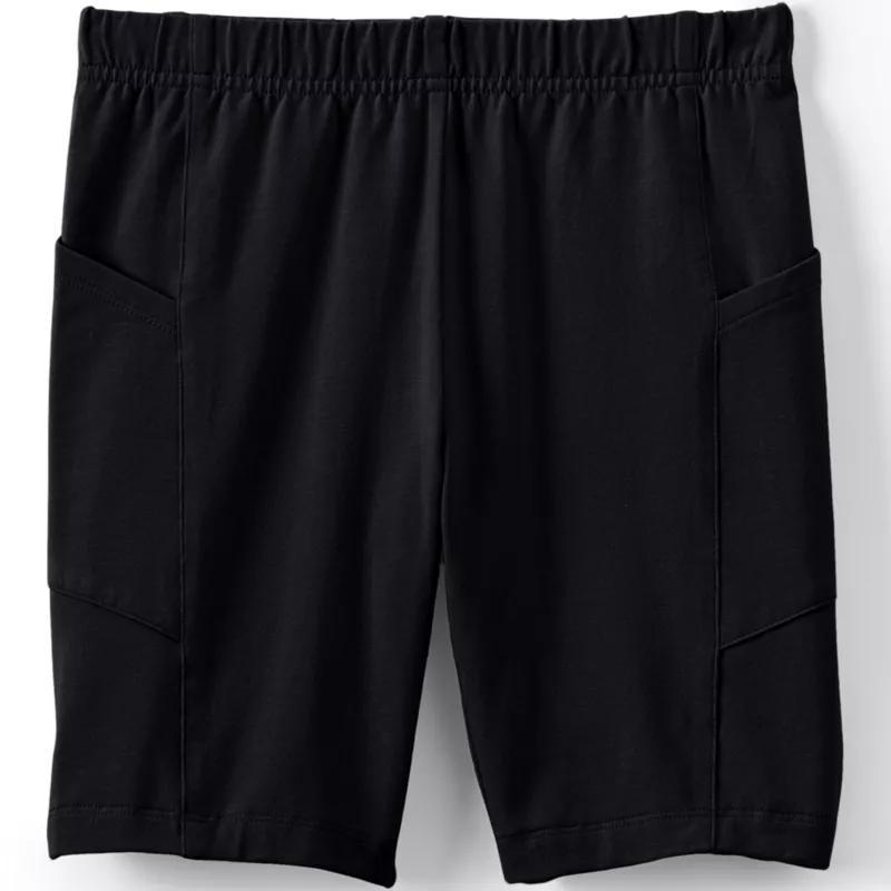Girls Tough Cotton Bike Short with Pockets, alternative image