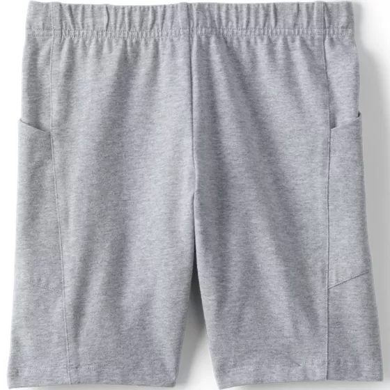 Girls Tough Cotton Bike Short with Pockets - primary