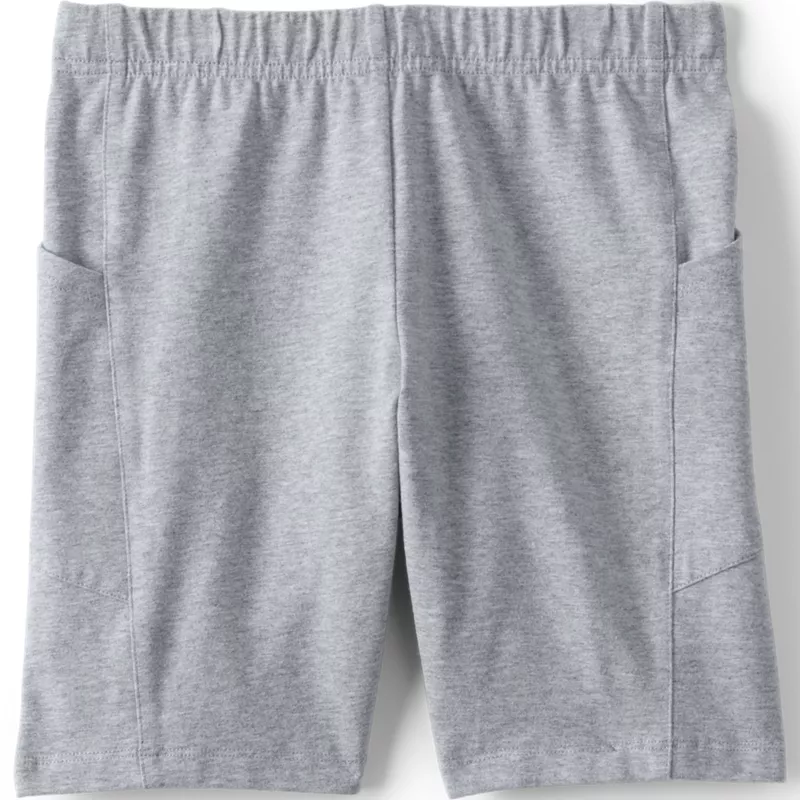 Girls Tough Cotton Bike Short with Pockets, alternative image