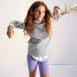 Girls Tough Cotton Bike Short with Pockets, alternative image